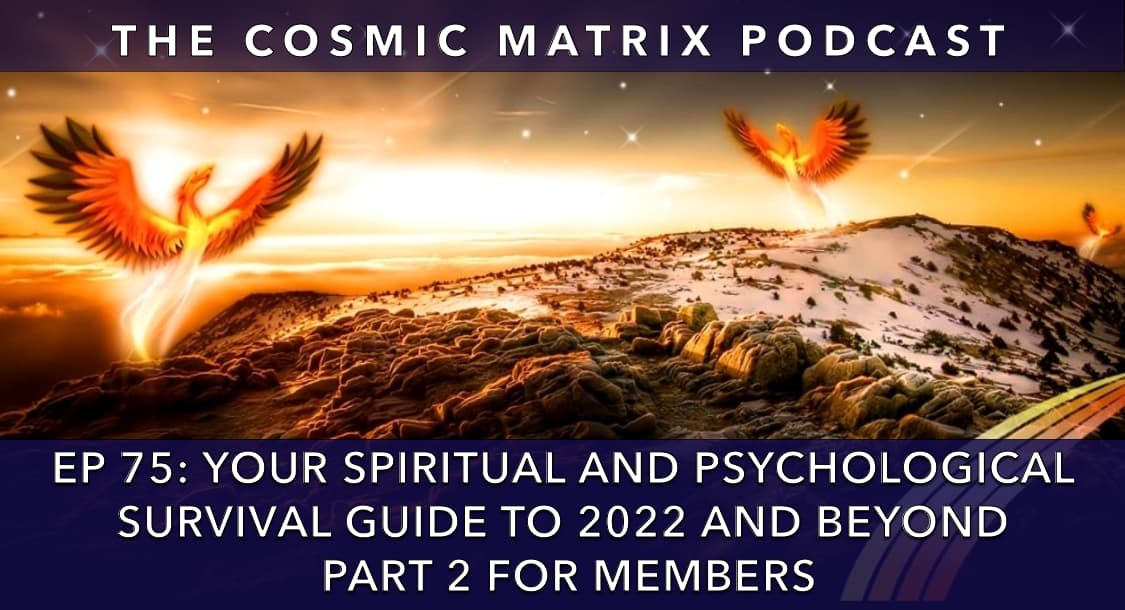 Your Spiritual And Psychological Survival Guide To 2022 And Beyond | TCM #75 (Part 2 For Members)