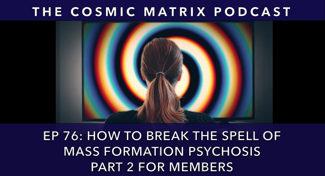 How To Break The Spell Of Mass Formation Psychosis | TCM #76 (Part 2 For Members)